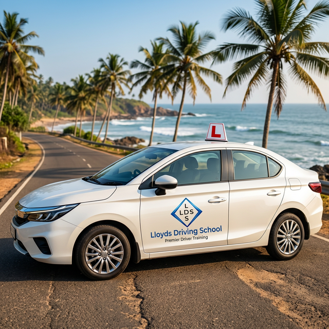 Driving Lesson at Lloyds